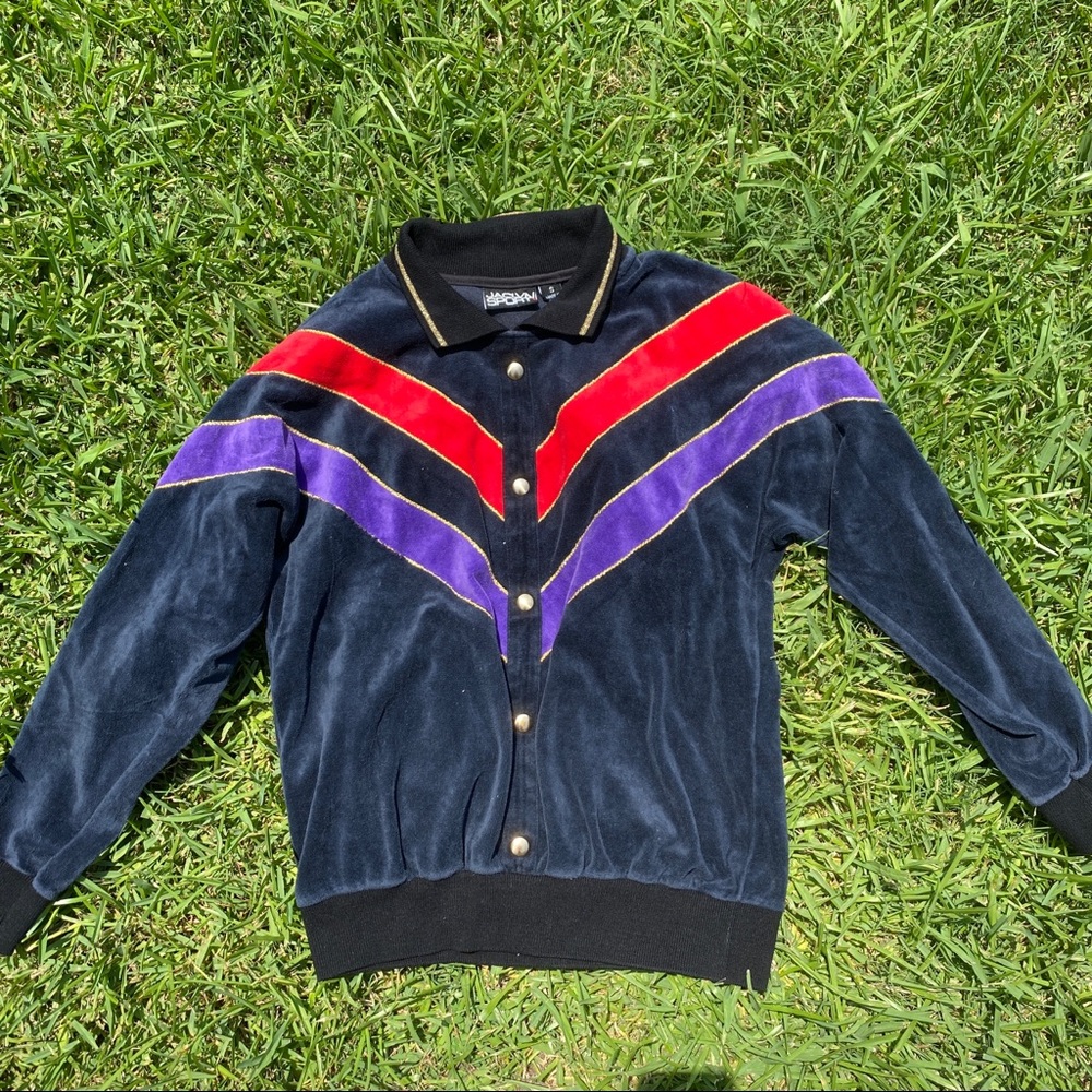 Vintage Jocyln Sport Collared Pullover sweater